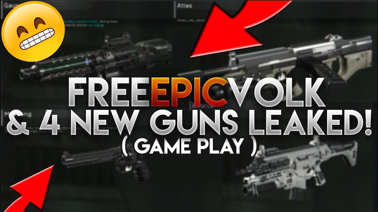 FREE Epic Retro VOLK - 4 New Guns LEAKED!