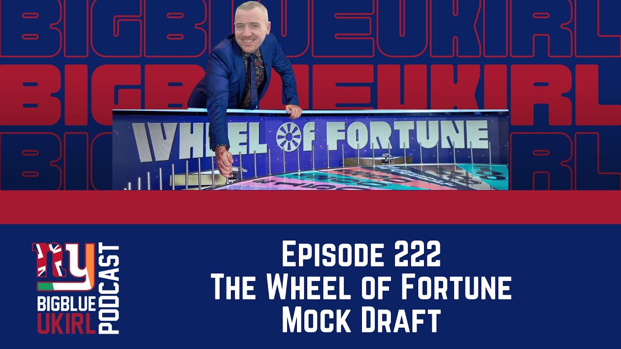 New York Giants Mock Draft: Wheel of Fortune - YouTube