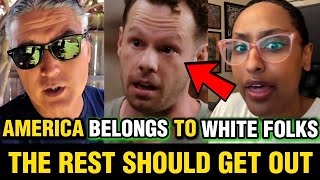 BLACK & NATIVE Americans CLAP Back At Disillusioned White Man For Saying This! #africanamerican #us