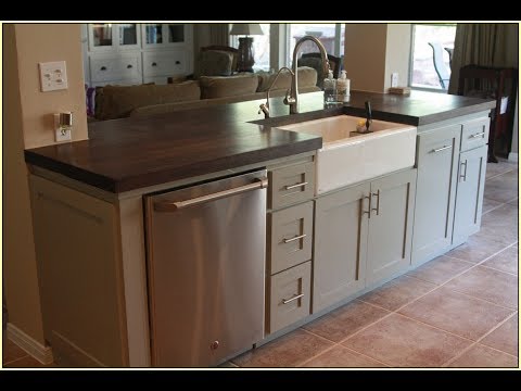 Kitchen Islands With Sink And Dishwasher