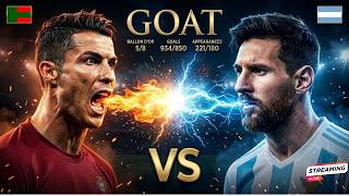 Ronaldo vs Messi: Exhale Breath: Cold vs Hot ❄️🔥 #football #shorts