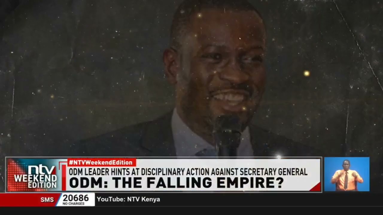 Обуру Огинга начал яростную атаку на генерального секретаря ODM Эдвина Сифуну
