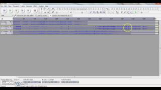 Exporting audio from Audacity