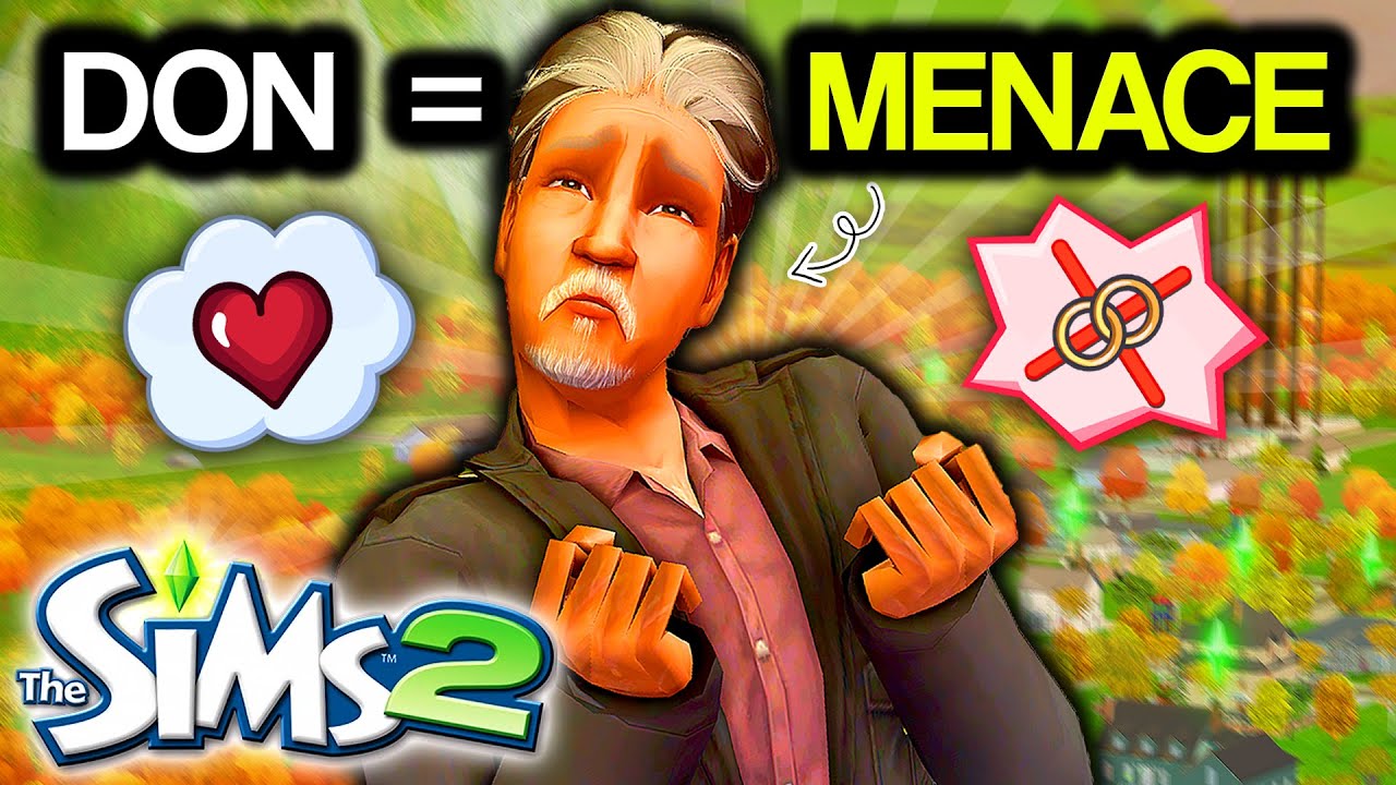 I played Don Lothario's ENTIRE life to prove he NEVER changes (Sims 2)