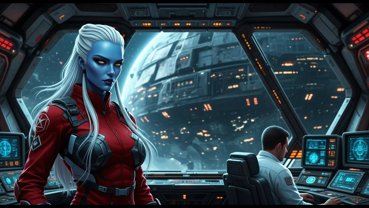 The Human Mechanic Fixed Her Armor… Unaware She Ruled the Galaxy