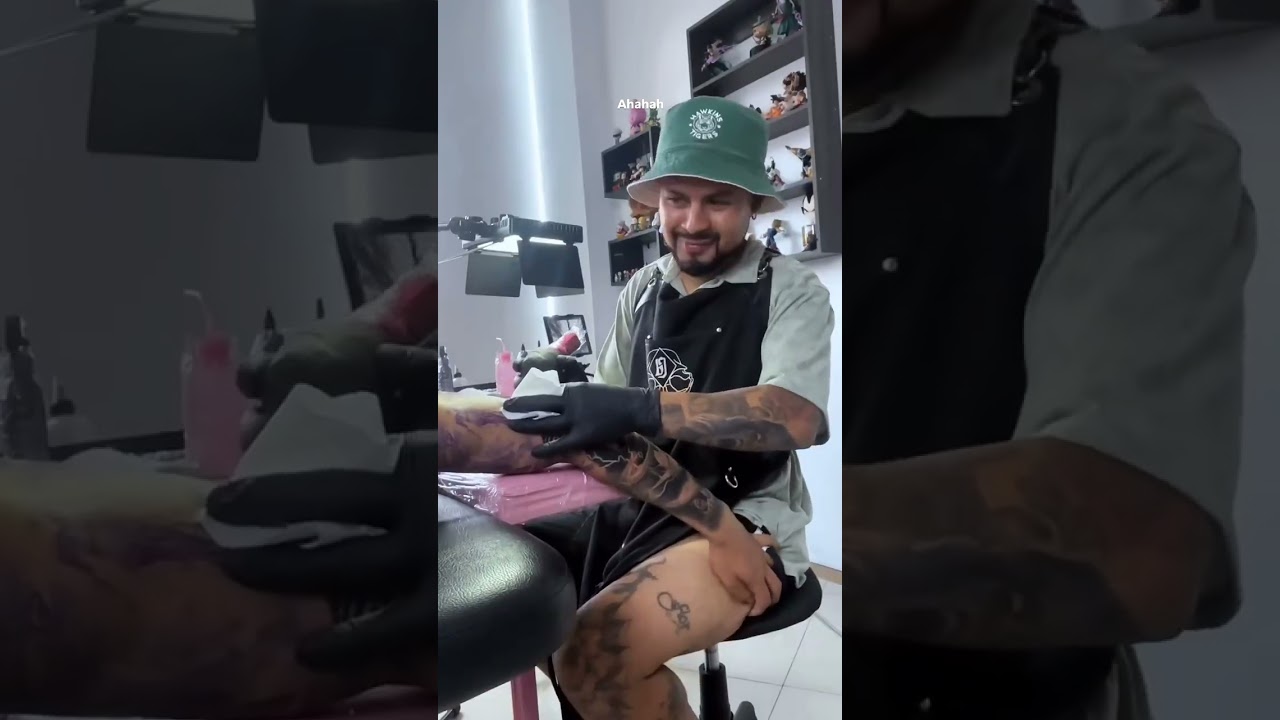 Things are not what they seem like 🤣 @mas.melotattoo  