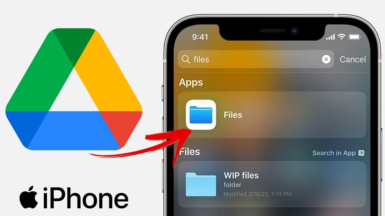 Access Your Google Drive from Files App on iPhone or iPad