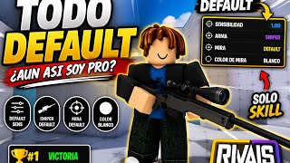 Me volví un Noob con todo en predeterminado 