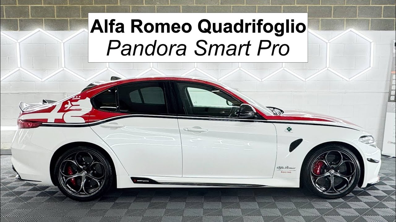 Alfa Romeo Quadrifoglio Pandora Smart Pro | Dragon Car Alarms | Fareham