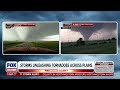 Dual Tornadoes Caught Live in Oklahoma by FOX Weather Storm Trackers