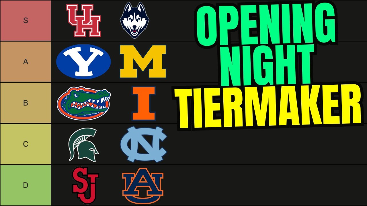 День открытия студенческого баскетбольного турнира Tiermaker!