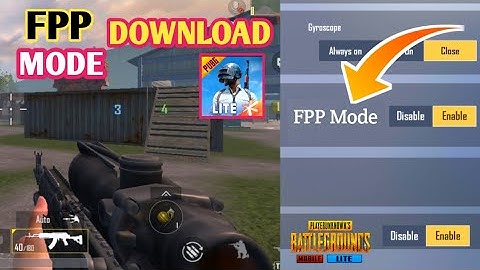 PUBG MOBILE LITE Fpp mode    quick scope play store update 0.18.0 update ||