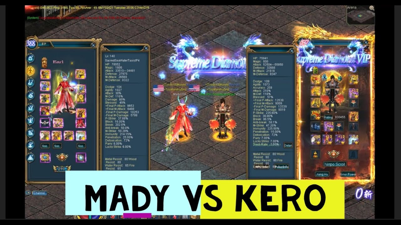 conquer online server emerald Kero VS Mady