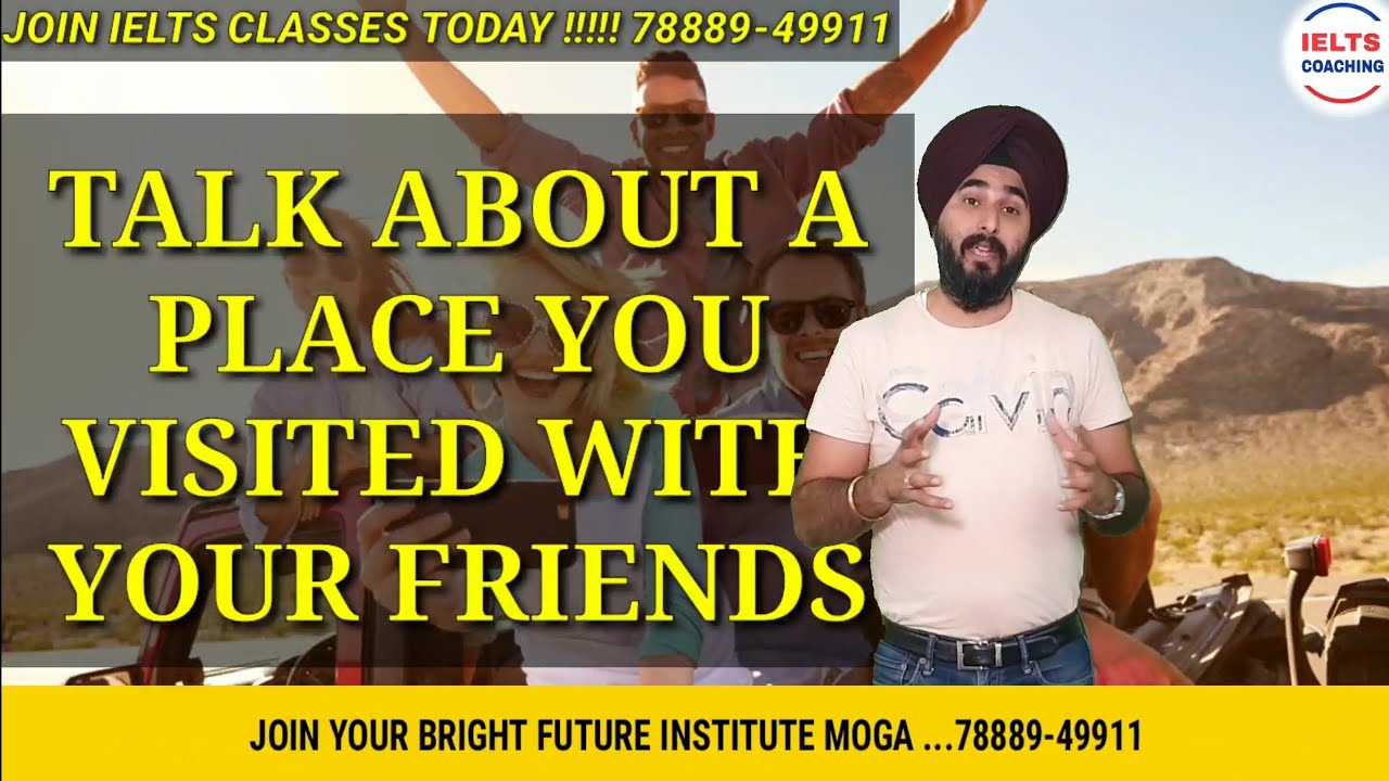 Time You Travel With Your Firends Cue Card | New Ielts Cue Cards | Ramandeep Sir Sample Ans Band 8.0