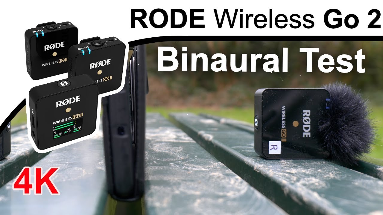 Rode Wireless Go 2 | Binaural Field Recording Test with Lumix S5