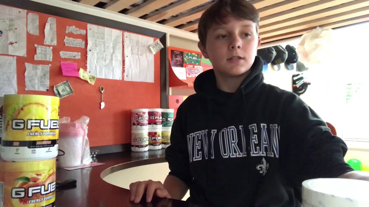 Big GFUEL unboxing (6 Tubs)!!!!!!!!!!