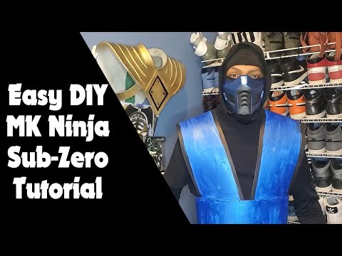 Video: Costum De Ninja DIY SabZiro Pentru Un Băiat De 8-9 Ani