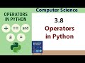 Operators in Python  Comparison, Logical, Conditional &amp; Bitwise Operators |Class 11 Computer Science