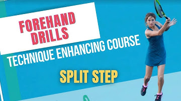 Incorporating Split Step Into Forehand- Tennis Technique Course