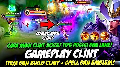 mobile legends clint best build 2023🔥