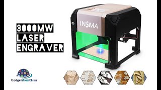 GadgetsFromChina - Review INSMA Laser Engraver - YouTube