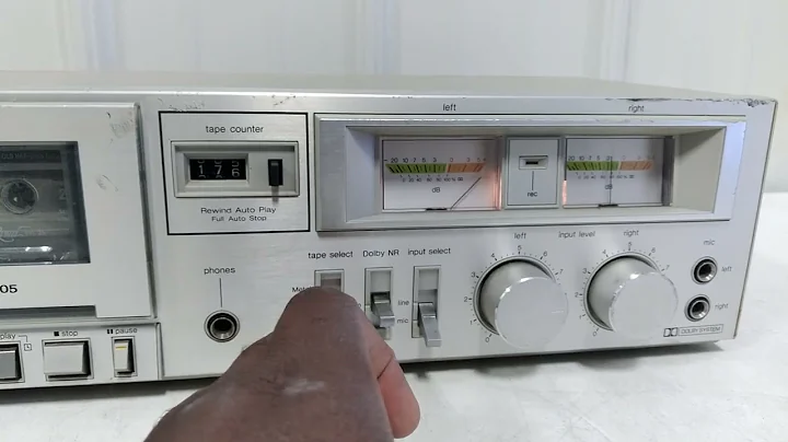 Technics Cassette Deck M205