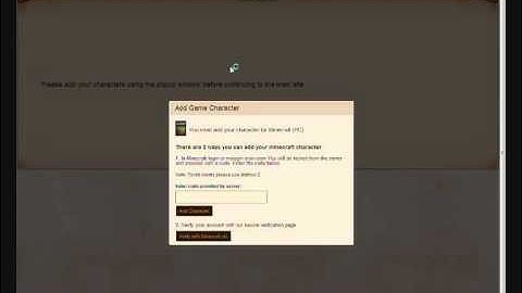 Tutorial Register Slydom - Minecraft and Enjin