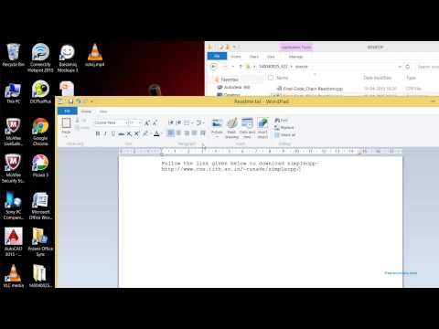how you will compile chain reaction cpp file
