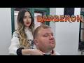 💈Charming Fabiana has Agreed to Please Me Again❤️ ASMR Lady Barber (Very Beautiful and Gentle)!