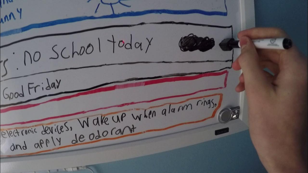 LIFE HACK How to Remove Permanent Marker Stains Off your DryErase