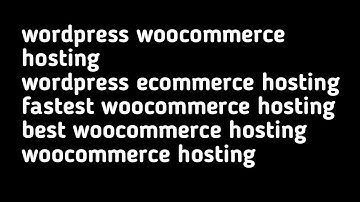 best woocommerce hosting| Best 2023