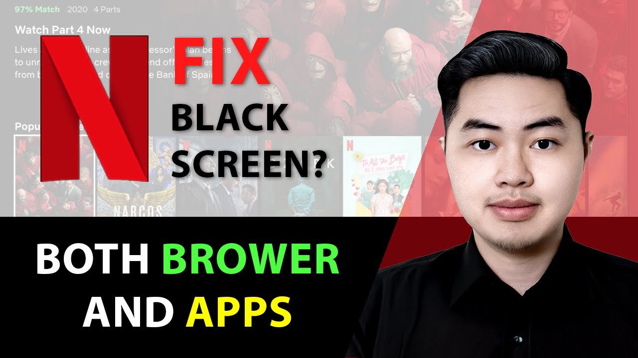 How To Fix Netflix Black Screen (Windows 11) - Both Browser and Apps ...