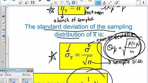AP Stats - 7.3A - Sample Means