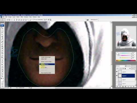 Comment dessiner Altair Avatar Facebook style dans Adobe Photoshop