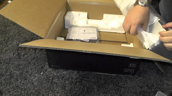 Customer unboxing: Sony HAP-Z1ES high-resolution music player | Crutchfield video
