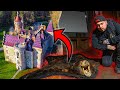 ABANDONED Magic Kingdom castle!!!