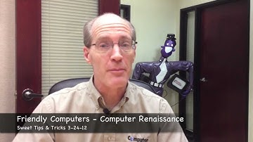 Computer Renaissance & Friendly Computers Sweet Tips & Tricks: Setting Up DropBox