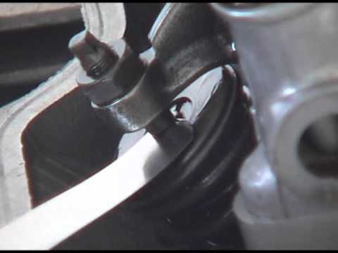 Honda Rebel/Nighthawk 250 valve lash adjustment - YouTube