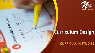 4 4 Curriculum Design