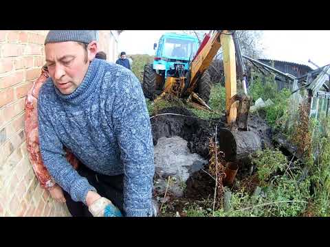 Ремонт прорыва центрального водоснабжения.