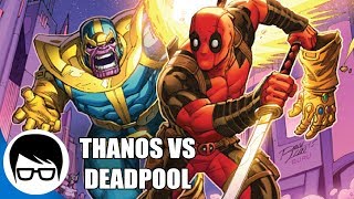 DEADPOOL VS THANOS (Parte 1) | COMIC NARRADO ft. Andres Sword | Heyner Studio