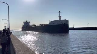 H Lee White arriving in Duluth. 7/9/21