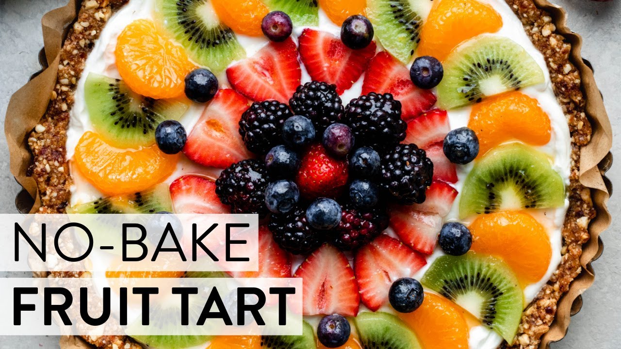 No-Bake Greek Yogurt Fruit Tart