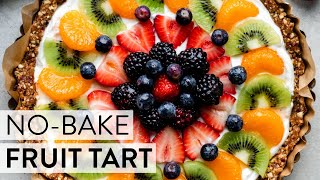 No-Bake Greek Yogurt Fruit Tart