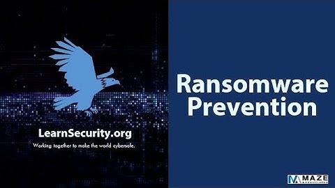 Ransomware Prevention Part 1