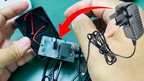 How to Fix a Power Adapter Easily at HOME | Repair AC to DC 12 Volt Output Adapter | No Voltage Out