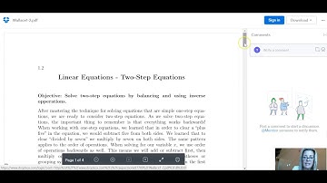 My Open Math Tutorial
