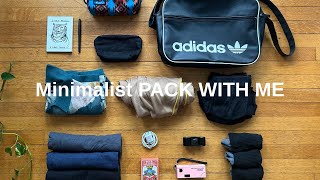 Minimalist Pack With Me | One Bag Travel