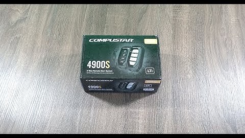 Compustar 4900S Remote Starter