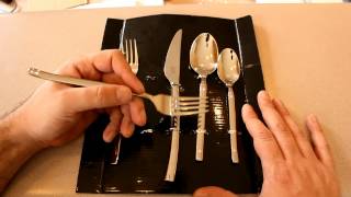 J.A. Henckels Premier Series Opus 45-Piece Stainless Steel Flatware Set (Zwilling)